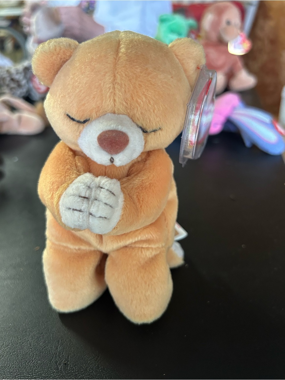 Ty HOPE Praying Bear Beanie Baby